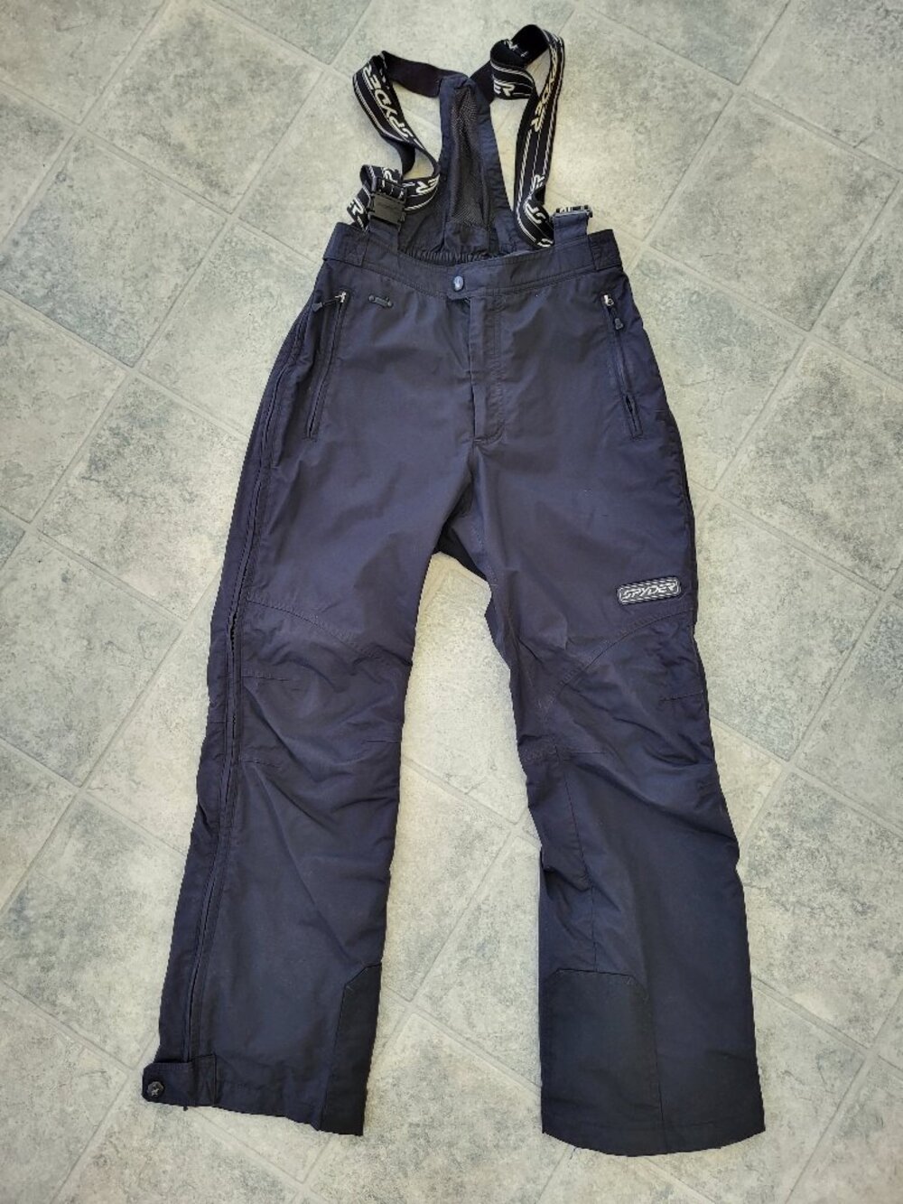 Spyder Entrant GII 5000mm Thinsulate Ski Pants/Bib w/Full Side Zip, Women's 8